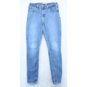 Levi's 721 High Rise Skinny Jeans Women's Size 31 Medium Wash Blue Denim Stretch
